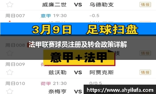 法甲联赛球员注册及转会政策详解